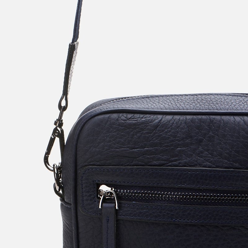 Hotiç 04CAH303440A680 GENUINE Leather Navy Blue Men's Bag  - Image 4