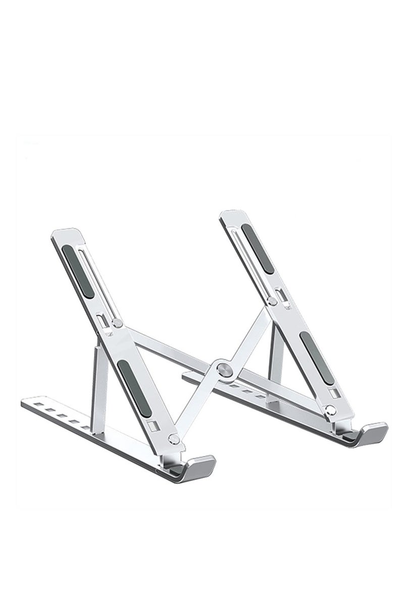 Adjustable Laptop Stand – Ergonomic, Foldable, Portable Notebook Riser for Desk Use - Image 1