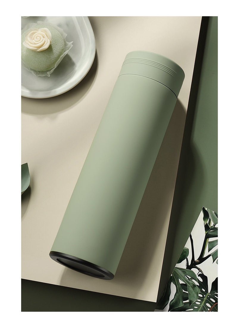 Green Stainless Steel Thermos Cup, Water Cup  - Image 1