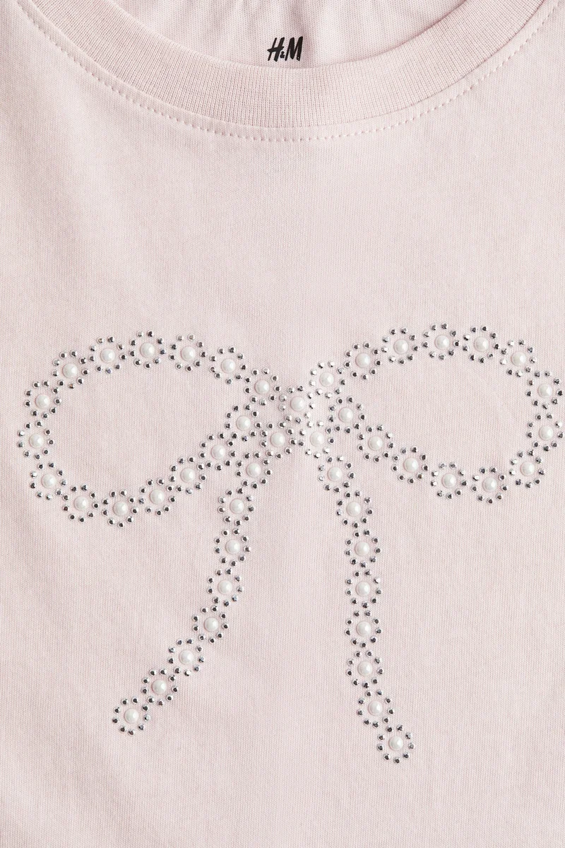H&M Motif-detail t-shirt