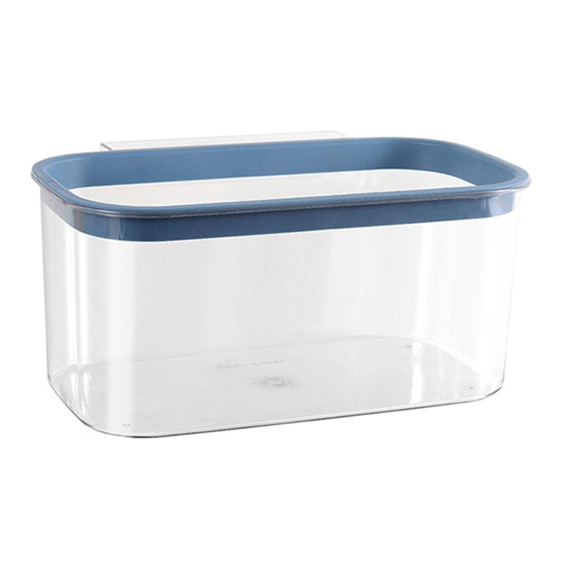 Hanging Kitchen Trash Can: 2.5 Gallon Capacity - Durable Premium Plastic, Easy To Clean Space-Saving Compost Bin for Home Kitchen Countertop & Cabinet Door Use - Image 2