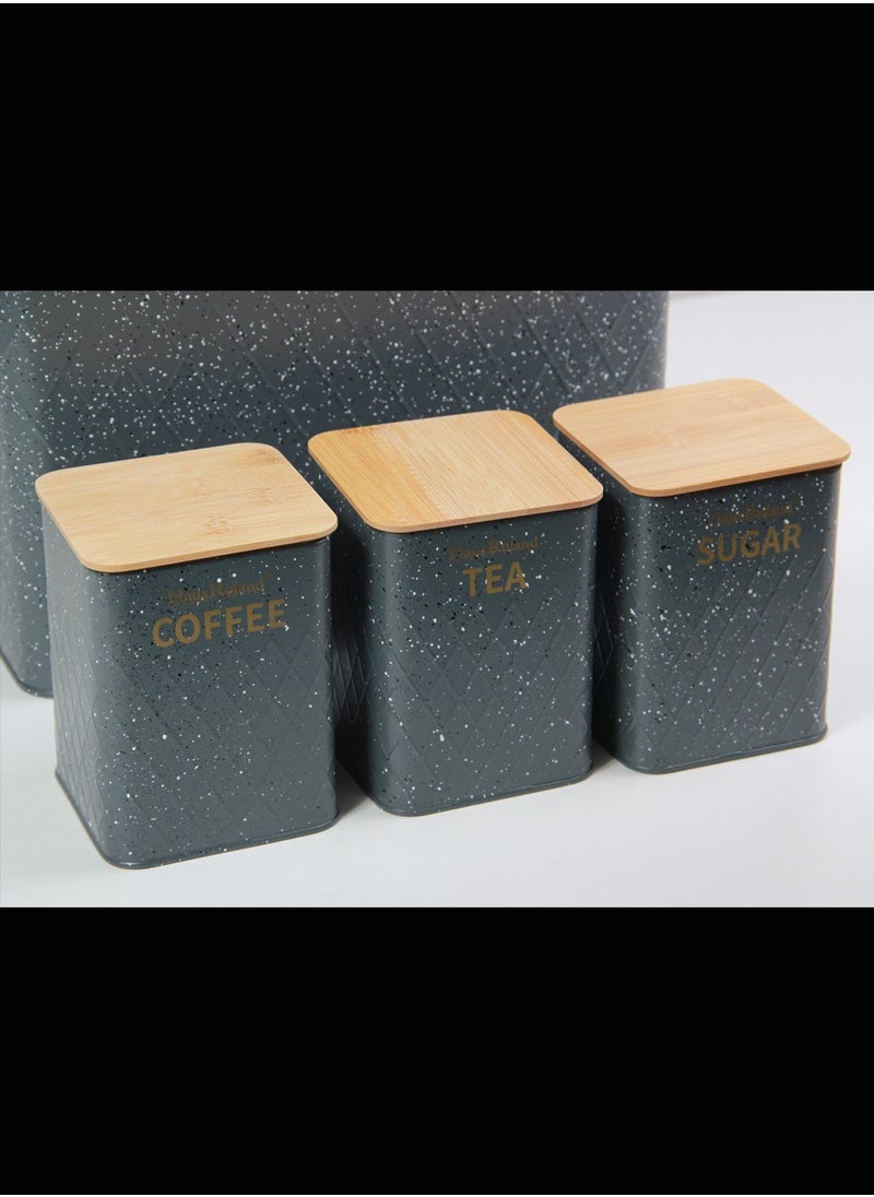 Generic - Aisha bread box with storage jars - Image 1