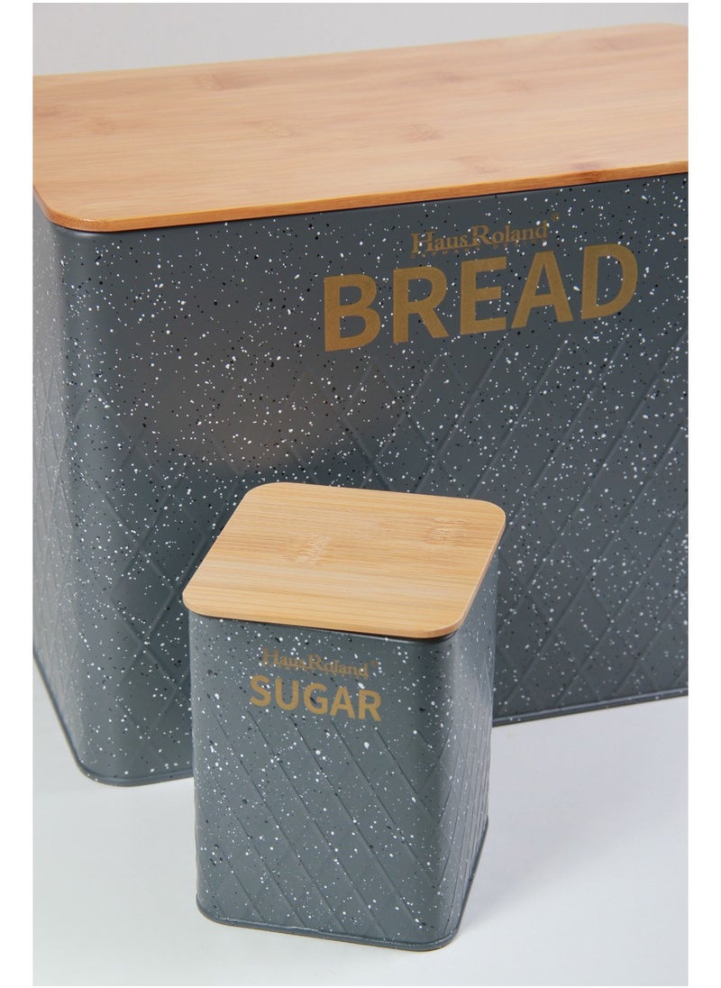Generic - Aisha bread box with storage jars - Image 1