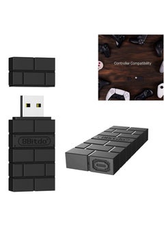 8Bitdo 1pcs For 8Bitdo Wireless USB Adapter 2 Universal Bluetooth Adapter for Switch, PS5, PS4, PC, Mac, Raspberry Pi - Lag-Free Gaming Vibration & Motion Support  - Image 3