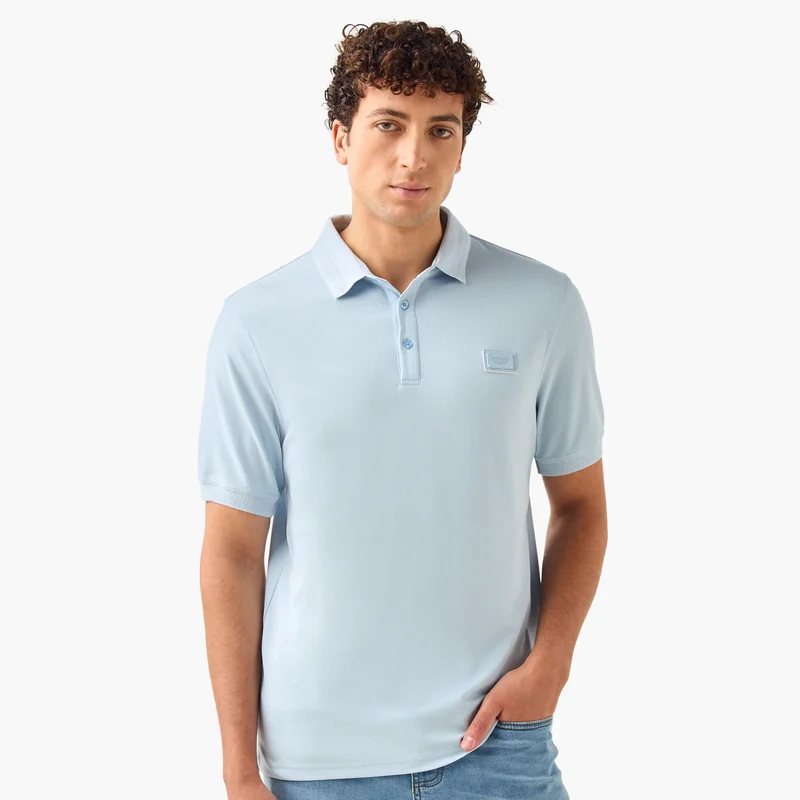 Emperor Emperor Logo Applique Polo T-shirt