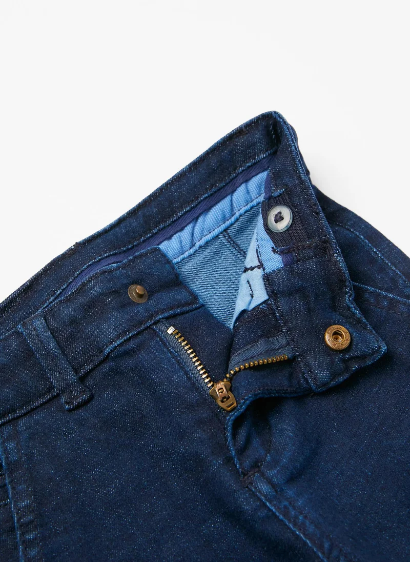 Zippy Cotton Jeans for Baby Boys, Dark Blue
