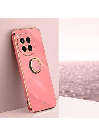 For OnePlus Ace 3 Pro XINLI Straight Edge 6D Electroplate TPU Phone Case with Ring Holder(Hawthorn Red) - pzsku/Z2DBFAAE086D7828B26FDZ/45/_/1739616797/9e91ade7-c924-4f07-b1e5-ad6ced9a3a26