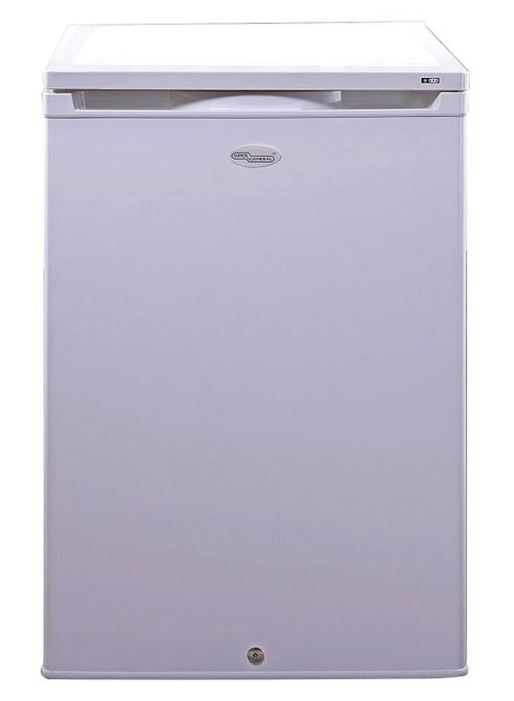 SUPER GENERAL Upright Freezer 31kg 125 L SGUF125 White - Image 1