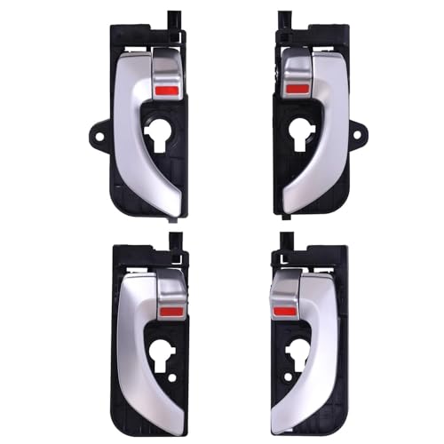 Cheriezing Interior Door Handle Compatible with 2005 2006 2007 2008 Sonata Replaces# 82610-3K020, 82620-3K020, 83610-3K020, 83620-3K020 (Set of 4) - Image 1