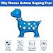 Hot Max HotMax Bouncy Horse Dinosaur Hopper Toys for Kids Inflatable Ride on Bouncy Animals Toys for Toddlers Jumping Horse for Baby Birthday Gift for Boy or Girl 18 Months 24 Year Old Blue - Image 3