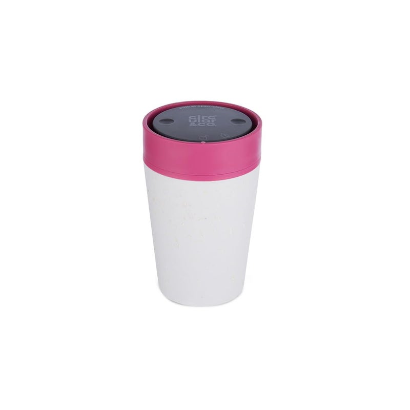 Circular  Co Insulated Reusable Coffee Cup  8oz227ml  Small Travel Mug  100 Leakproof  Lockable  Push Top One Hand Open 360 Drinking Coffee Tumbler  Recyclable  BPA Free Dishwasher Safe