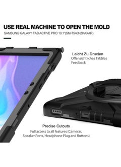 General Samsung Galaxy Tab Active4 Pro 2022/Galaxy Tab Active Pro 2019 10.1-inch Shockproof Case (SM-T630/T638/T540/T547), Shockproof Case with Stand  - Image 5