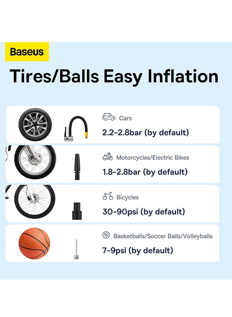 Baseus - Baseus Wireless Car Inflator | SuperMini Pro Series - Image 1
