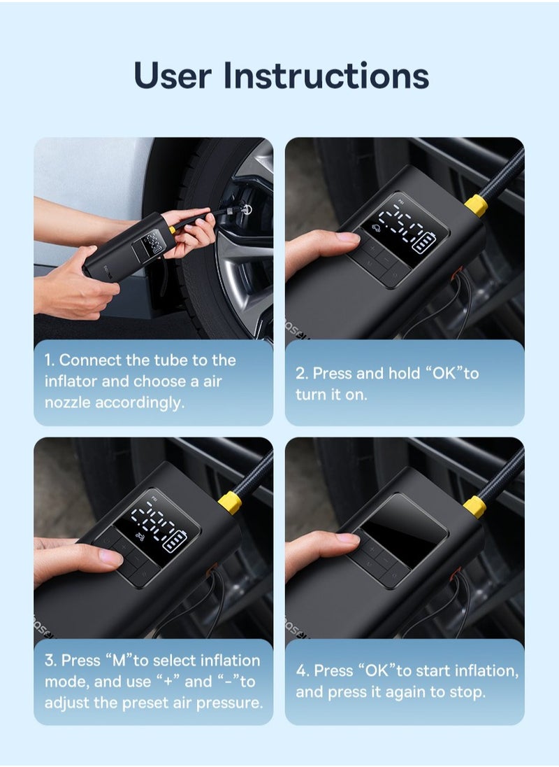 Baseus - Baseus Wireless Car Inflator | SuperMini Pro Series - Image 1