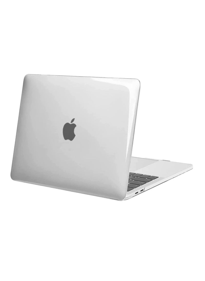 MacBook Air 13 inches Case M1 A2337 A2179 A1932 Plastic Hard Shell Case for Apple Mac Air 13 Retina Display with Touch ID 2018-2022 Clear