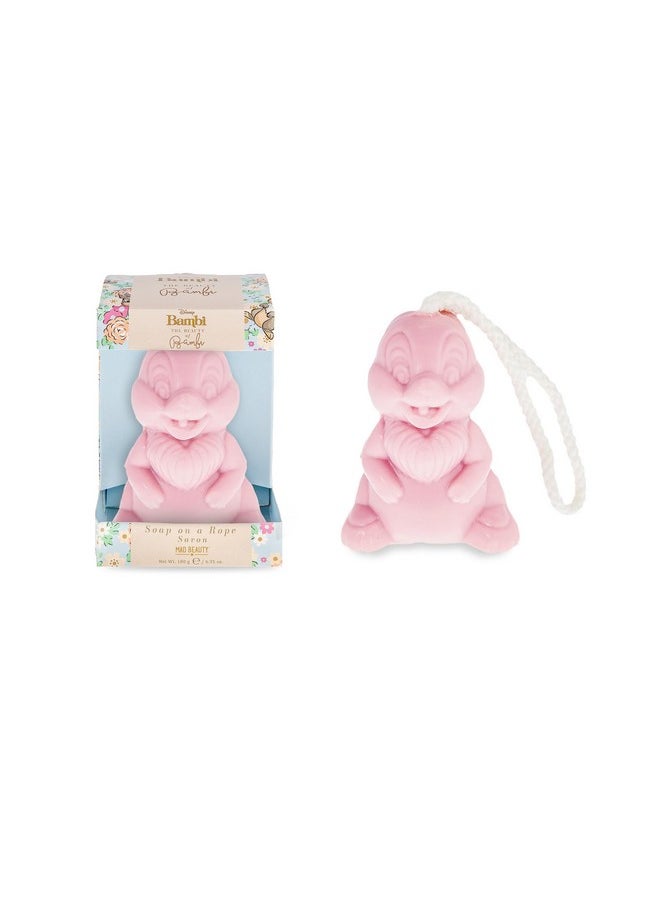 Mad Beauty Disney Tumper Pamer Set Gift Bundle Pack Of 6 Thumper Bath Fizzers Bambi Elastic Headband Thumper Soap On A Rope Great Gift  - Image 5
