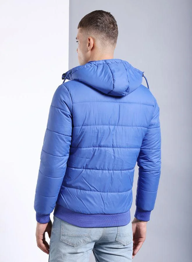 The Indian Garage Co Men Regular Fit Badges Bomber Jackets