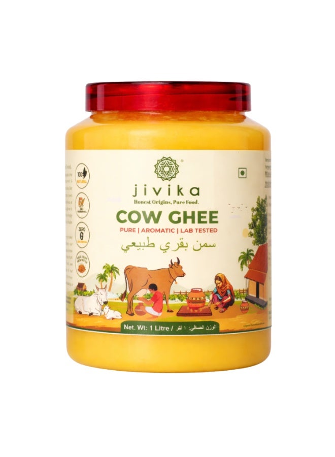 Jivika Natural Cow Ghee - 1L - Image 1