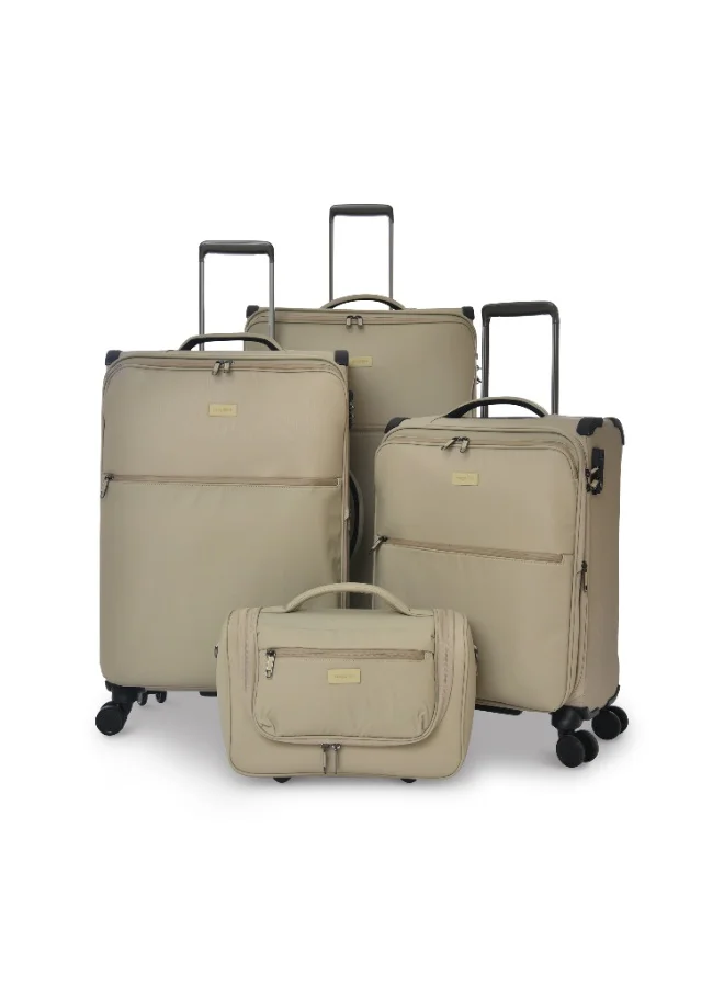 ماجلان مجموعات الحقائب من ماجلان 4 قطع بعجلات ناعمة شنط سففر متعددة الأحجام 14/20/24/28 بوصة