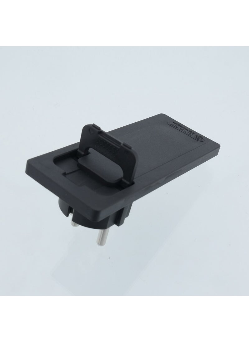 Tek-İş Single-Work Plug Flat Grounded Plug Black  - Image 3