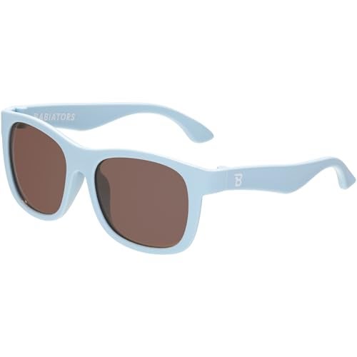 Babiators Originals Navigator | Baby Blue | Amber Lenses | Ages 3-5 - Image 1