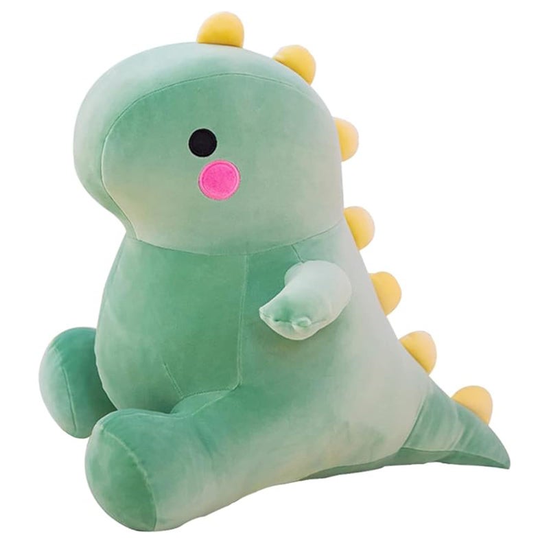 DUANMUL Cute Fat Dinosaur Plush Toys, Soft Stuffed Animals Toys Dolls, Dino Plushies, Cute Birthday Gifts for Kids Girls Boys (Green,8in) - Image 1