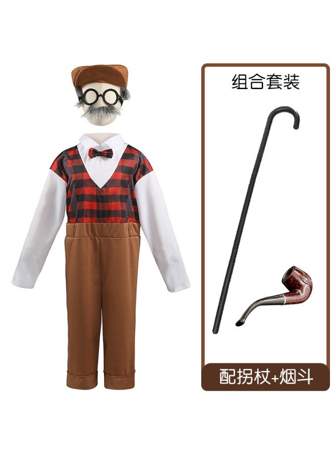 NIBEMINENT A centenarian role-playing Halloween costume stage play costume - Image 1