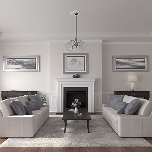 Ekena Millwork 17 3/4"OD x 3 3/4"ID x 1"P ميدالية سقف بيرالتا (تناسب الأغطية حتى 4 5/8") - Image 4