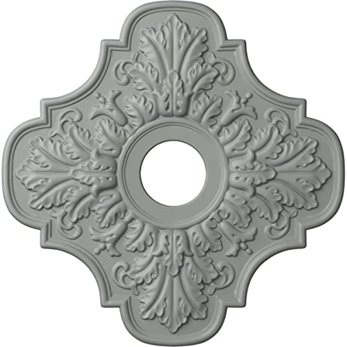 Ekena Millwork 17 3/4"OD x 3 3/4"ID x 1"P ميدالية سقف بيرالتا (تناسب الأغطية حتى 4 5/8") - Image 1