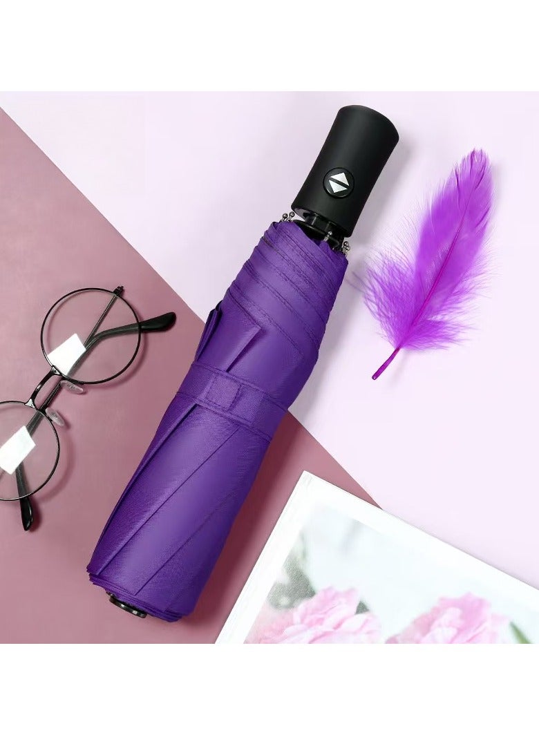 Portable mini folding umbrella, ultra lightweight pocket umbrella, UV resistant, including storage bag - Image 2