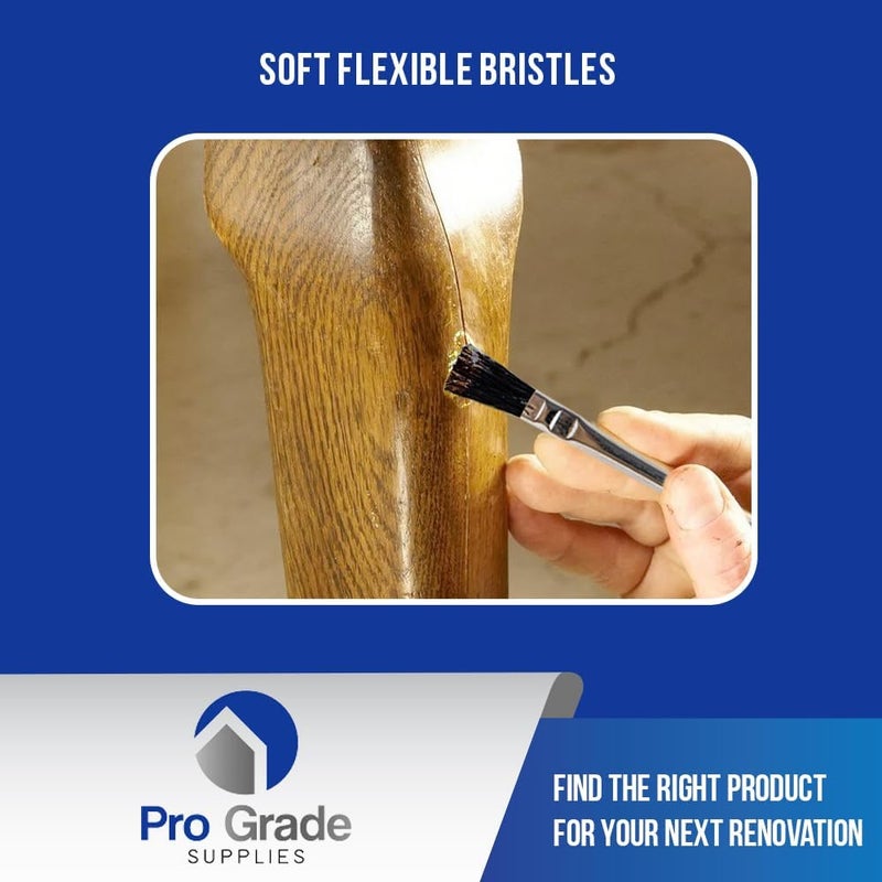 Pro-Grade - Acid Brushes - 36 Count 3/8 Inch Boar Hair Acid Flux Brushes - Image 5
