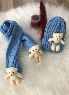 Generic Girls Scarf and Hat Set Age 4-14  - Image 1