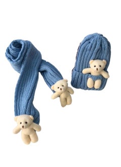 Generic Girls Scarf and Hat Set Age 4-14  - Image 2
