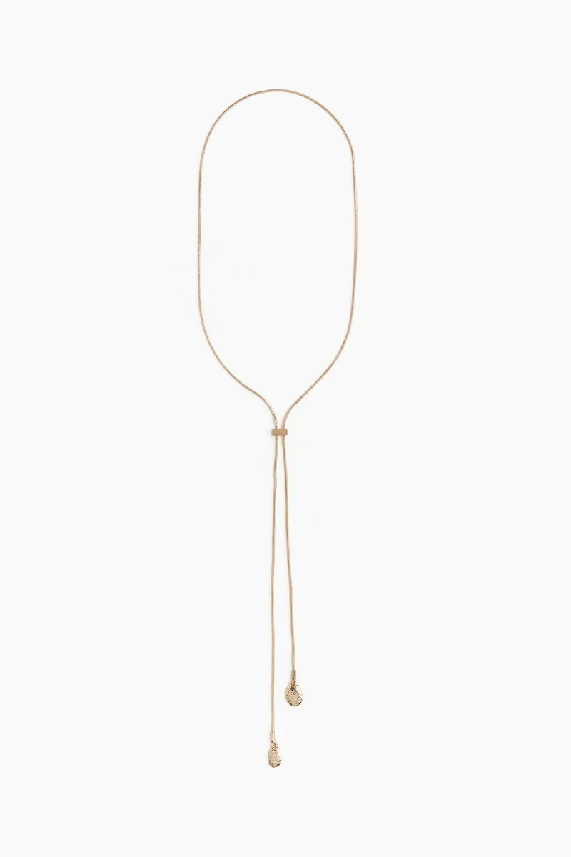 H&M Lariat necklace