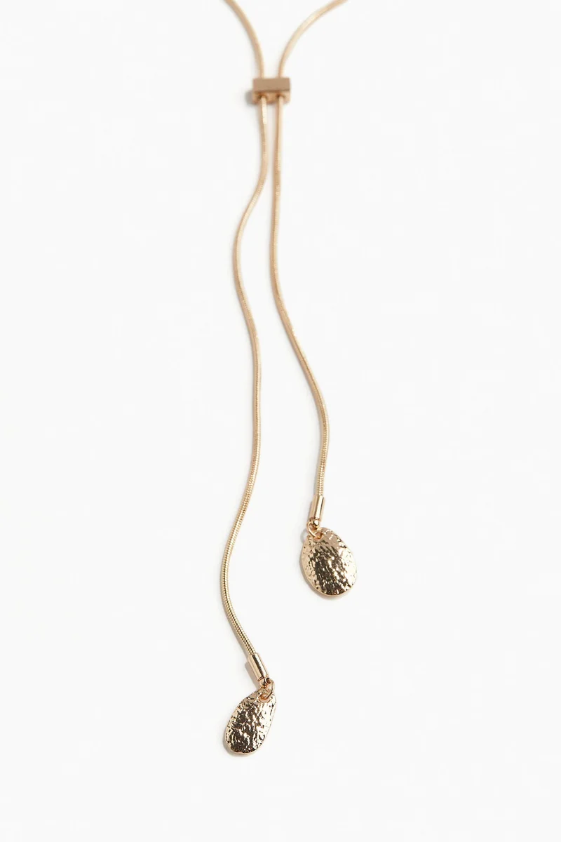 H&M Lariat necklace
