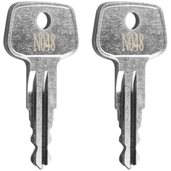 rayihni N048 Thule Roofs Car Rack Replacement Key, Thule Bicycle Rack Key, Thule Roof Rack Replacement Key, Replacement Key for Thule Ski, Roof, Cargo Box, Carrier Racks and Crossbars [Code N048] - Image 3
