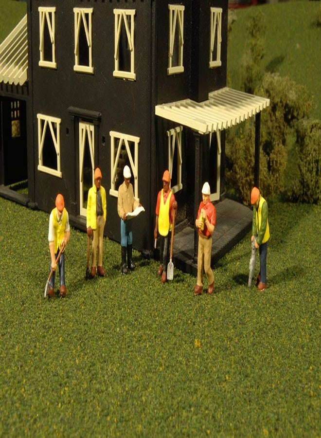 BACHMANN Scene Scapes Figures - CIVIL ENGINEERS (6pcs/pk) - O Scale