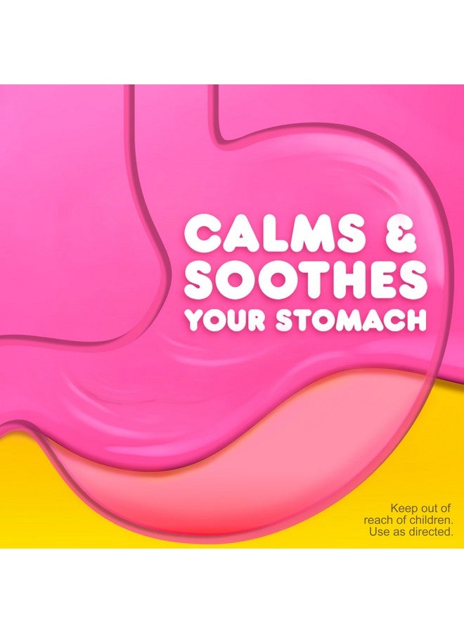 Pepto Bismol Chewable Tablets for Nausea, Heartburn, Indigestion, Upset Stomach, and Diarrhea - 5 Symptom Fast Relief, Original Flavor 12 ct - Image 2