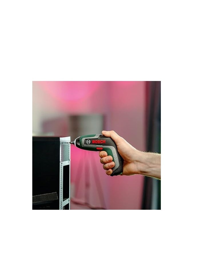 BOSCH - Bosch Compact Cordless Screwdriver IXO (7th Generation; 3.6V; 2.0Ah; 5.5Nm; Set incl. Angle-Screw and Off-Set Angle Attachments; with Micro-USB Cable; in Storage Box) - Image 1