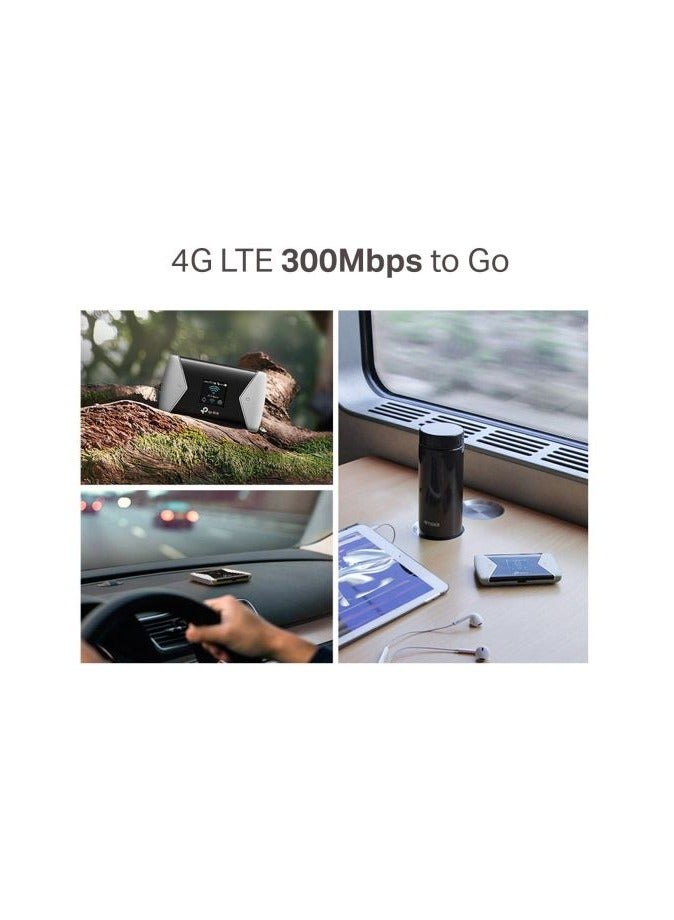 تي بي TP-Link M7450: جهاز توجيه لاسلكي محمول ثنائي النطاق بسرعة LTE تبلغ 300 ميجابت في الثانية وبطارية تدوم حتى 15 ساعة - Image 2