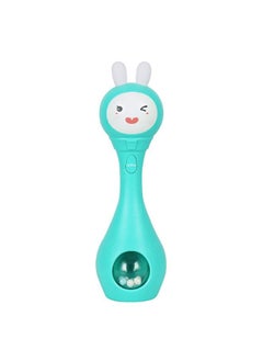 Bunny Baby Rattle Shaker and Teether Toy – Electronic Rattle with Music & Light, 9 Color Learning and Educational Features for 0-12 Months – Ideal Gift for Newborns and Toddlers