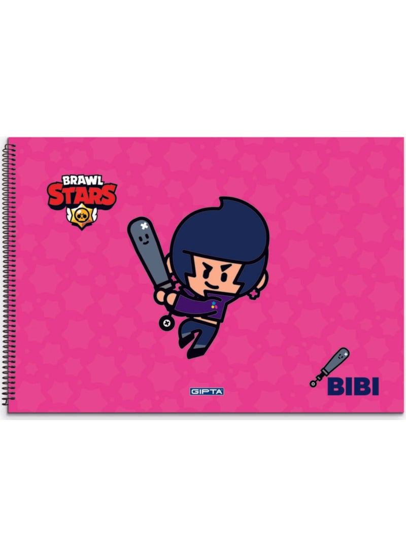 Gıpta Brawlstar 25X35 Drawing Book 15 Sheets  - Image 2