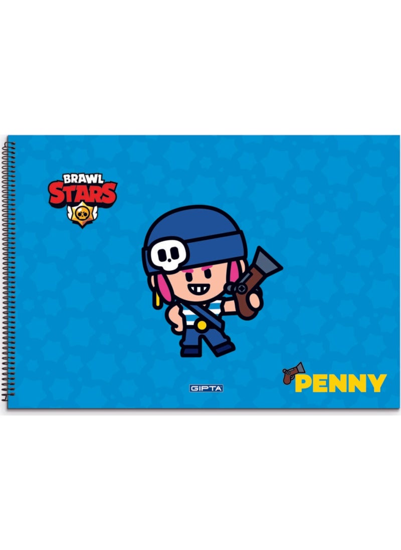 Gıpta Brawlstar 25X35 Drawing Book 15 Sheets  - Image 3