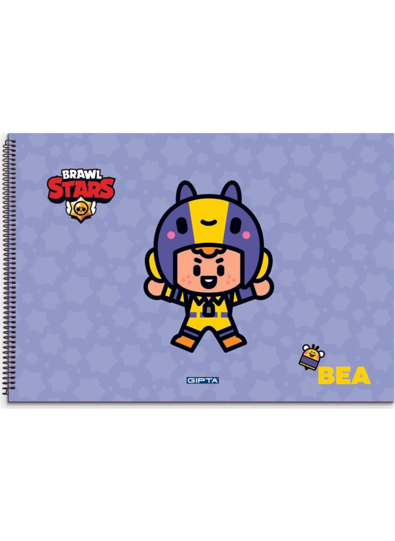 Gıpta Brawlstar 25X35 Drawing Book 15 Sheets  - Image 4