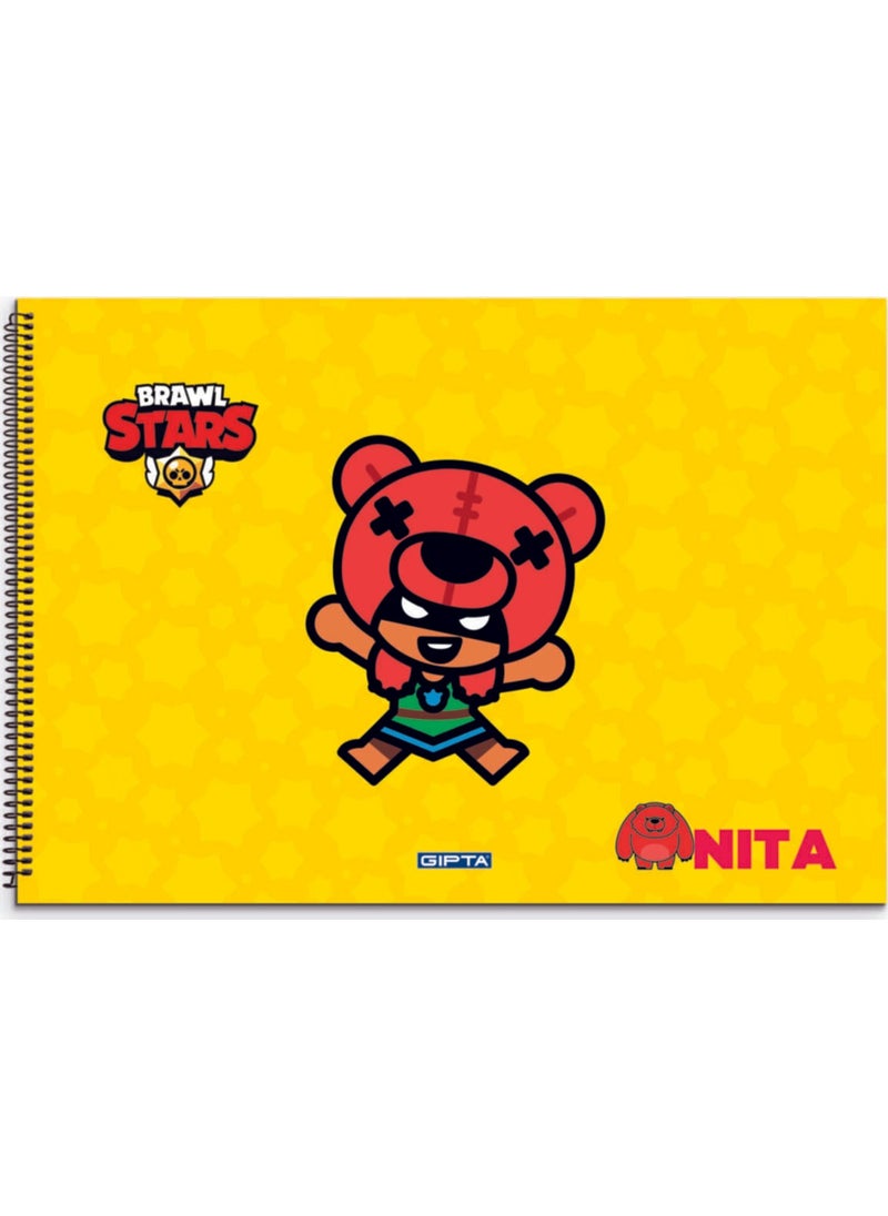 Gıpta Brawlstar 25X35 Drawing Book 15 Sheets  - Image 5