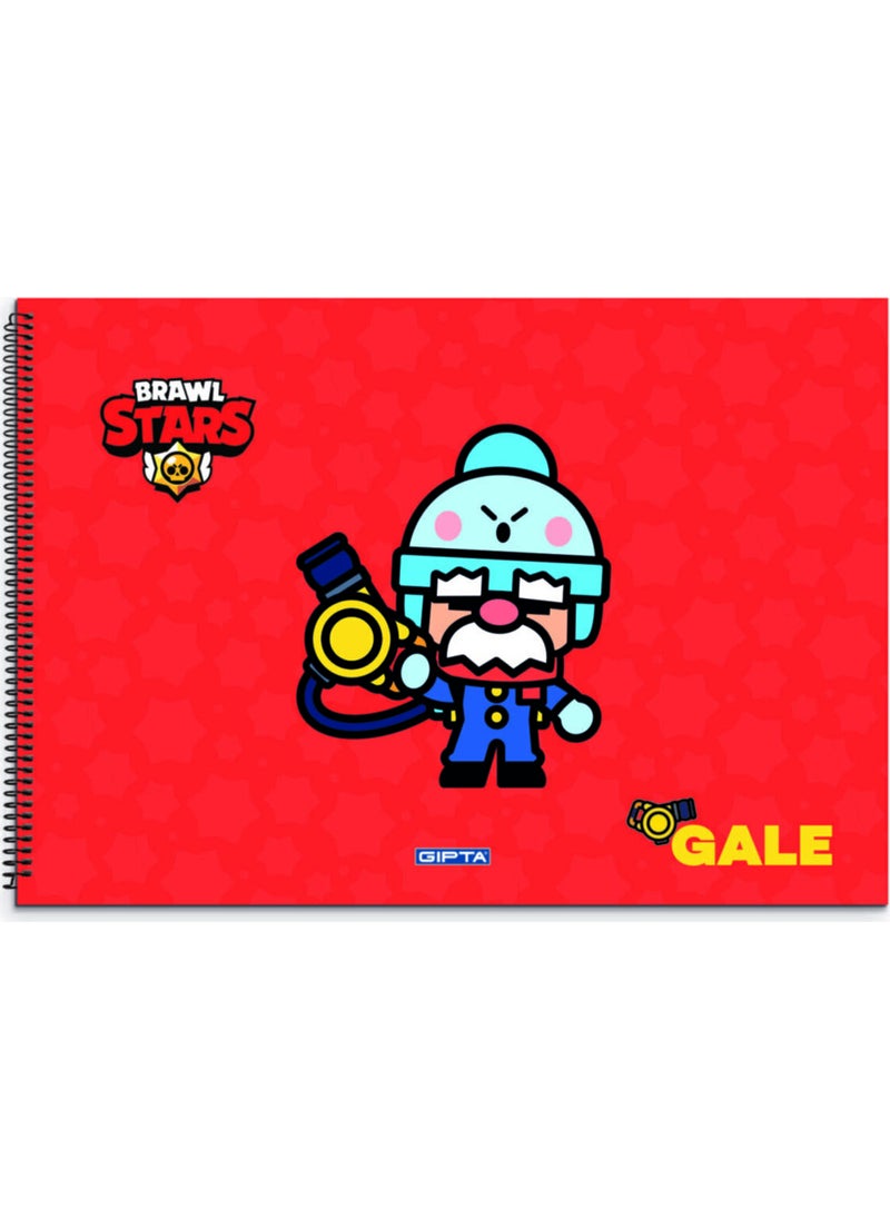 Gıpta Brawlstar 25X35 Drawing Book 15 Sheets  - Image 1