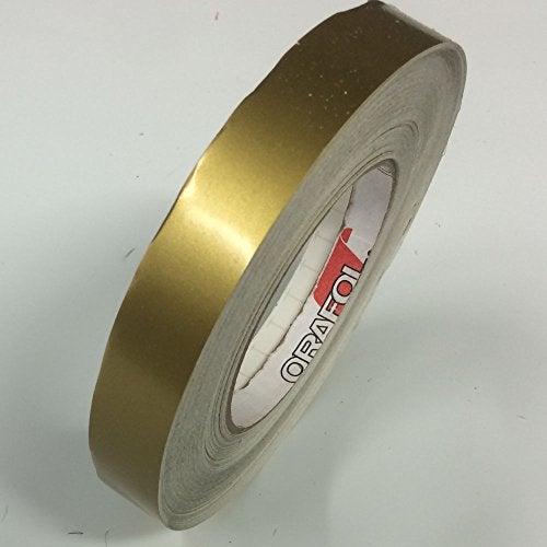 ORACAL Vinyl Striping Tape 651 - Pinstripes, Decals, Stickers, Striping - 2 inch x 150ft. roll - Gold - Image 1