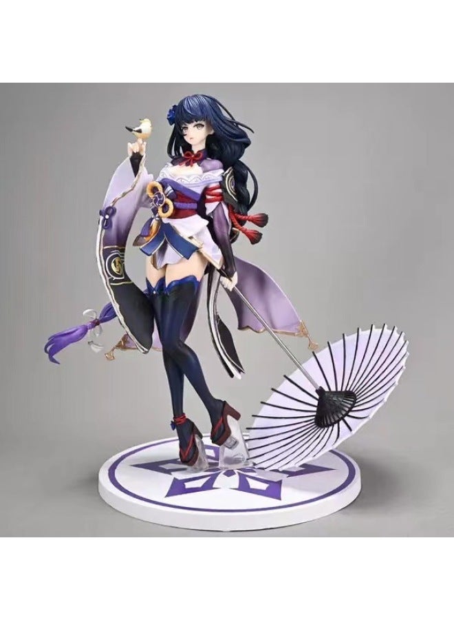 Decoration Children's Toy Gospel Woman Warrior Tide Clothing Auska Hand-made Model Animation Peripheral Collection Decoration Gift-Color:Umbrella Torch General Bag - Image 1