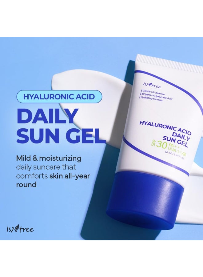 IsNtree جل الشمس اليومي بحمض الهيالورونيك 50 مل - Image 2