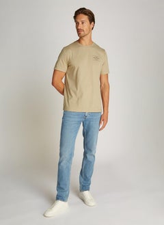 TOMMY HILFIGER Monotype Graphic Printed Crew Neck T-Shirt  - Image 4